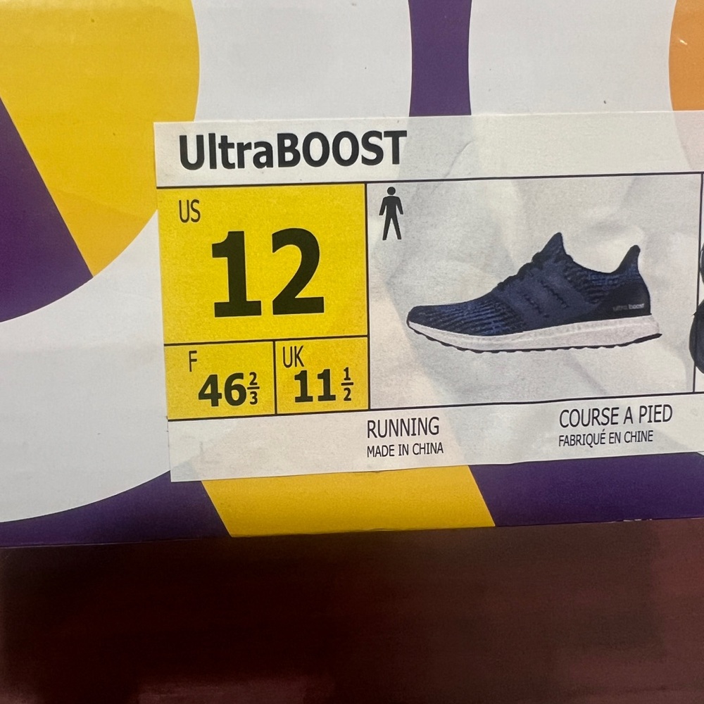 Adidas Ultraboost, CP9250, Blue & Black - Picture 3 of 13
